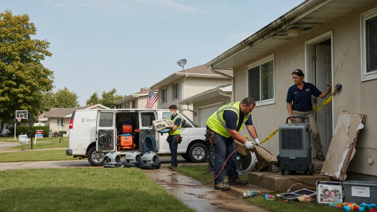 Water Damage Restoration in Jefferson, PA near me